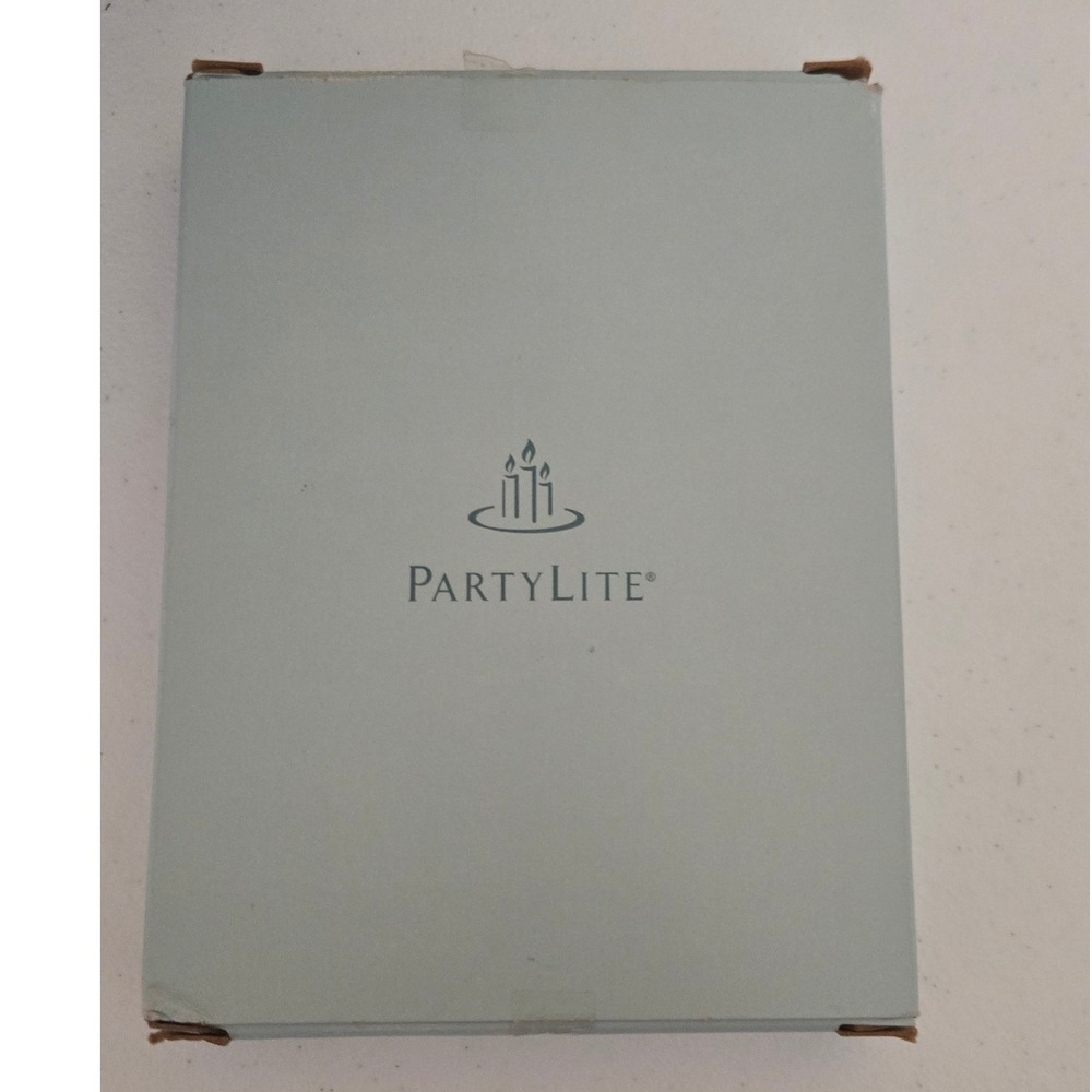 PartyLite 12 Piece Tealight Candles White Unscented Clear Cup Made in USA
